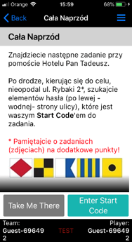 Impreza integracja Serock aplikacja flagi